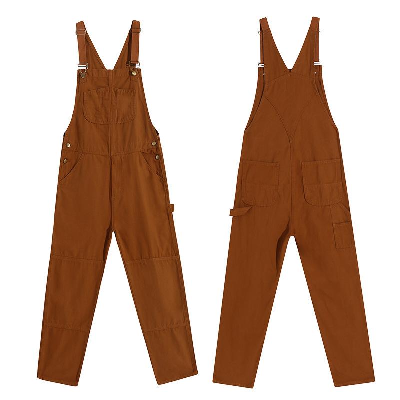 Jumpsuits | Straight Leg Bib – Womens Clothing Jumpsuits