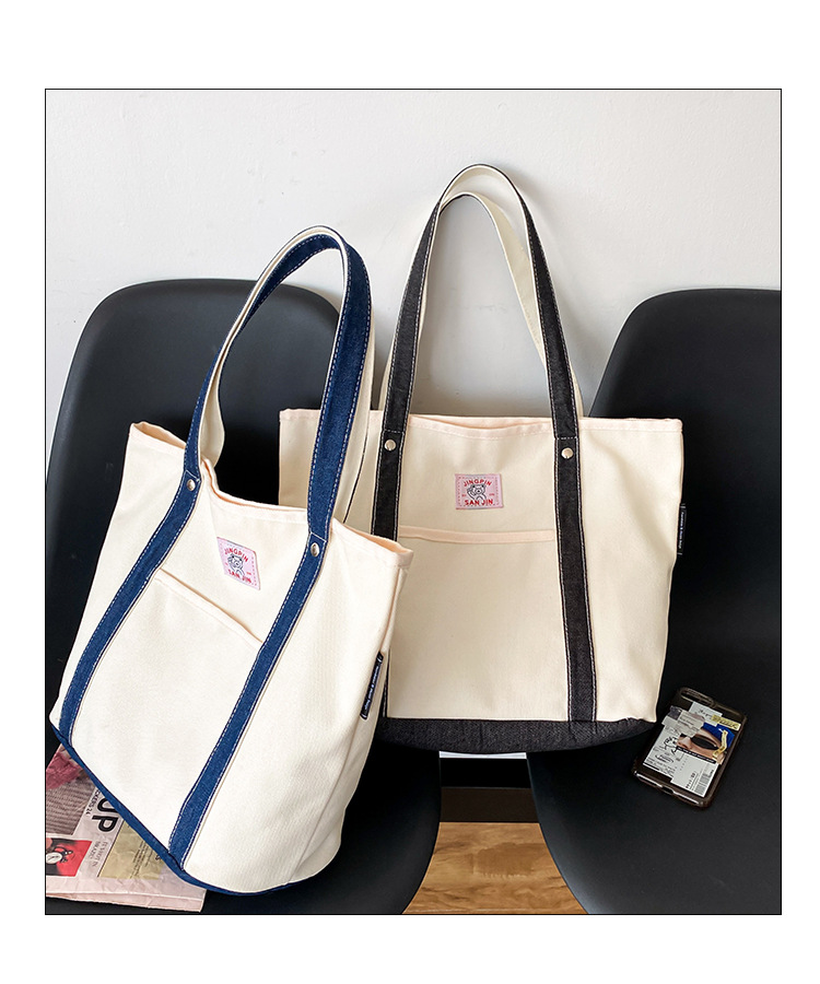 Merci Shopping Bags | Canvas Candide XL – Womens Bags Merci Shopping Bags