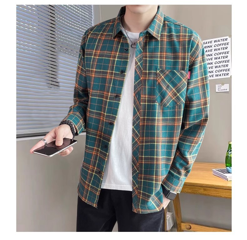 Shirts | Flannel Work shirt – Mens Clothing Mens