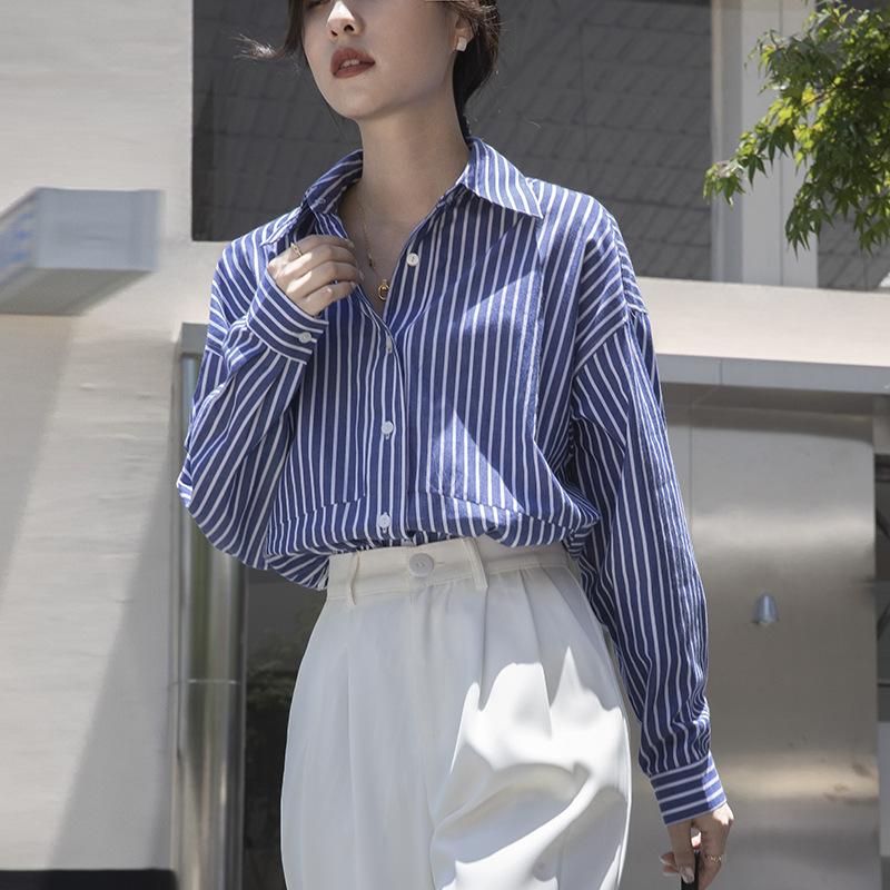 Shirts | Short Stripe Shirt – Womens Clothing Shirts